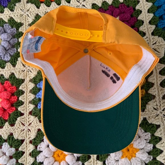 Vintage 90s West Potomac Logo Strapback Baseball Cap Dad Hat San Sun Spo… - Picture 4 of 10